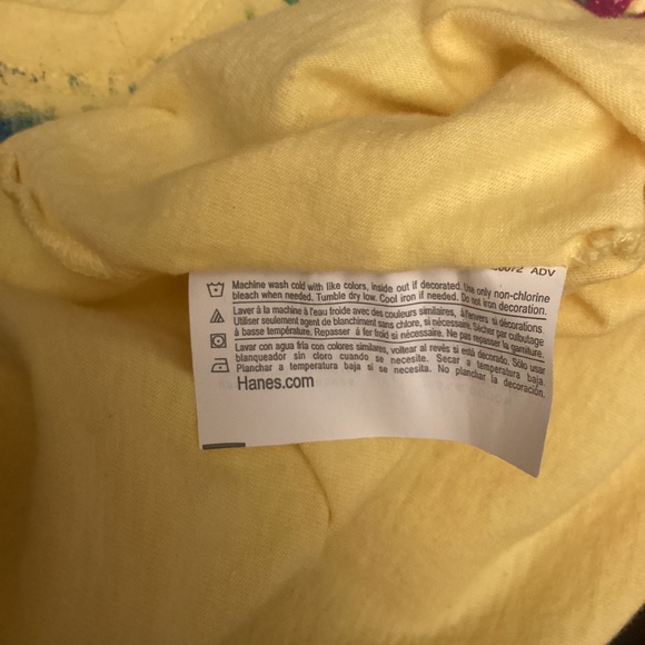 Women’s Hanes JMS Just My Size Sparkly Short Sleeve Tee Shirt 1X Dragonfly - Picture 7 of 7